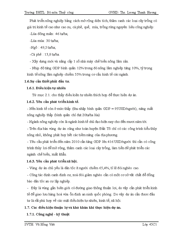 image for page Thiết kế hồ chứa nước Đắc Rơnga - thuộc tỉnh Kon tum