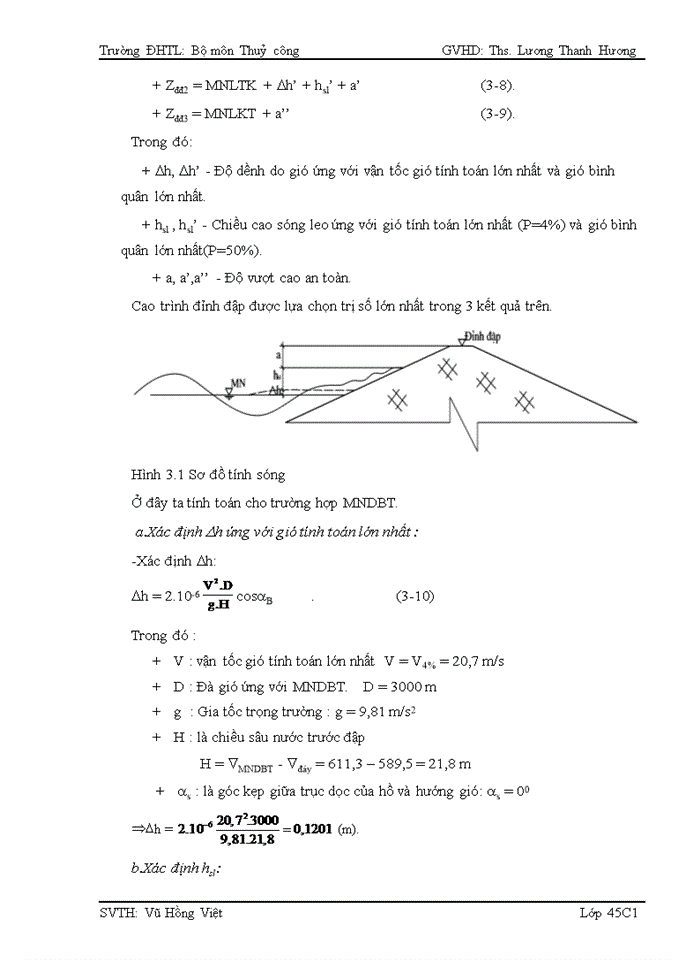 image for page Thiết kế hồ chứa nước Đắc Rơnga - thuộc tỉnh Kon tum