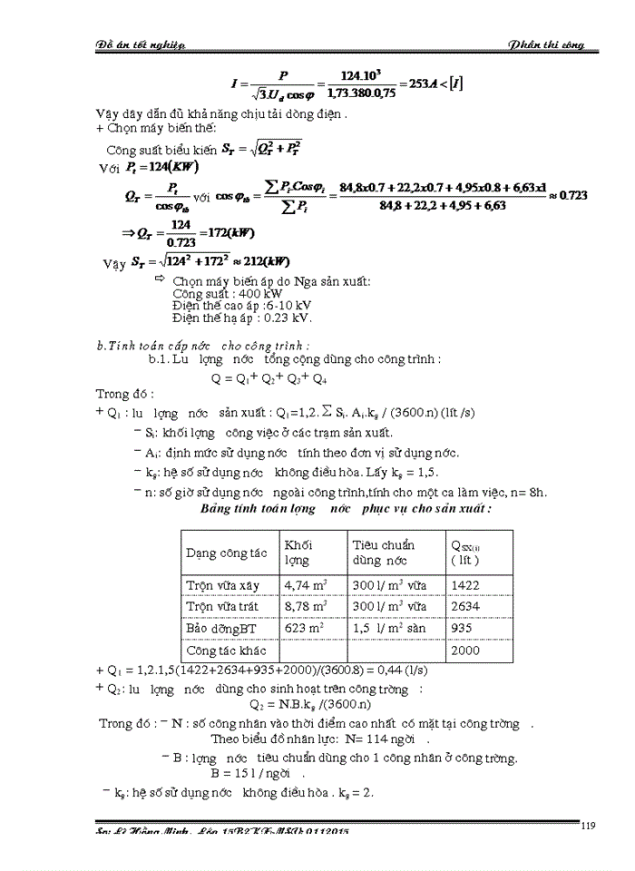 image for page Đồ án thi công công trình xây dựng