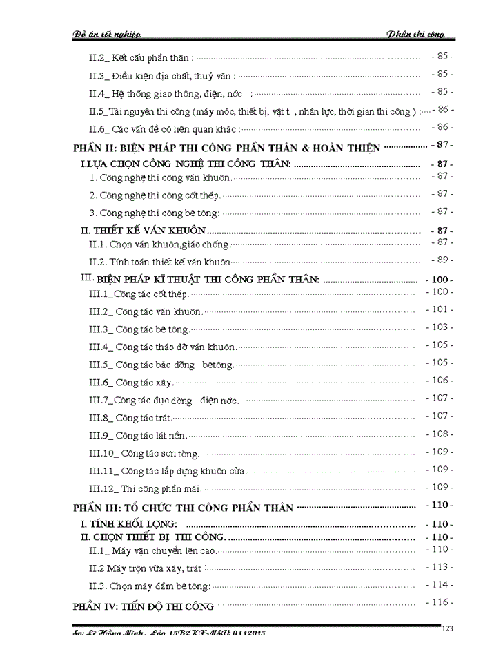 image for page Đồ án thi công công trình xây dựng