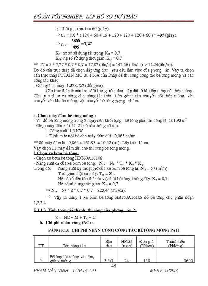 image for page Lập hồ sơ dự thầu