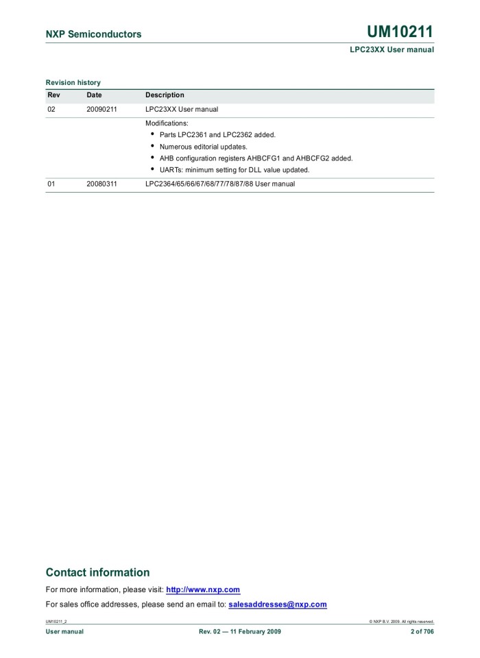image for page UM10211 LPC23XX User manual