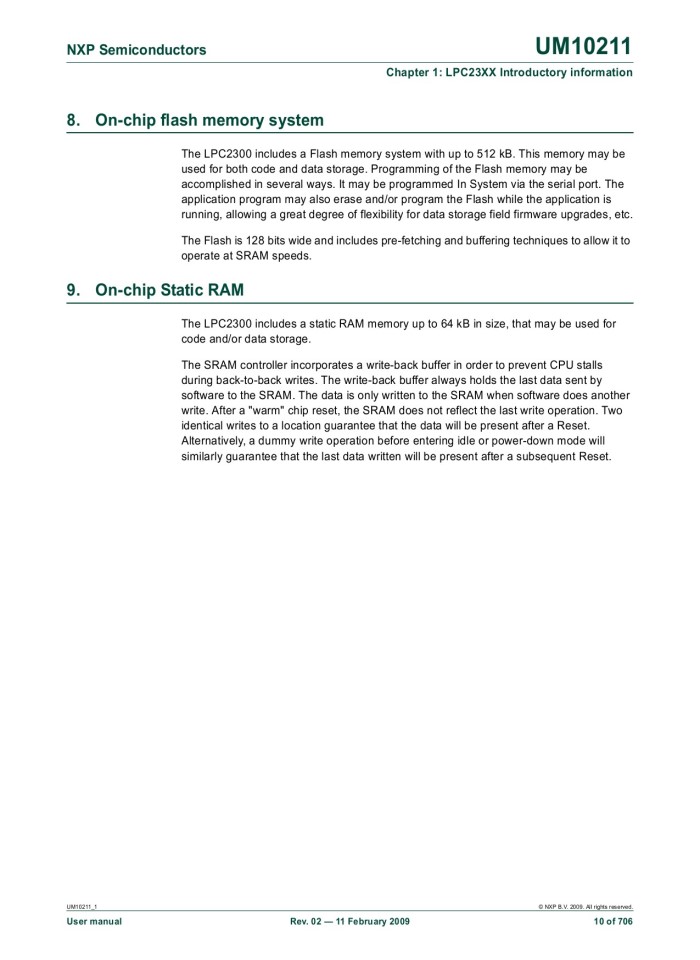 image for page UM10211 LPC23XX User manual