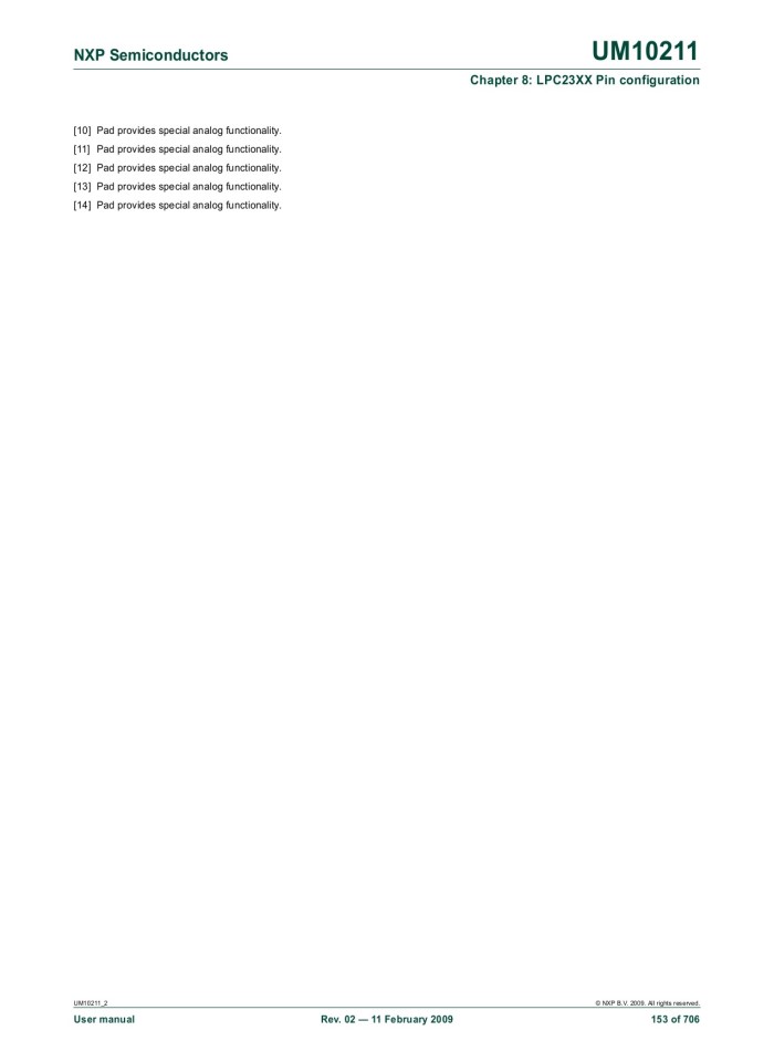 image for page UM10211 LPC23XX User manual