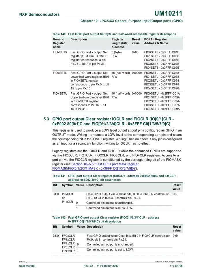 image for page UM10211 LPC23XX User manual