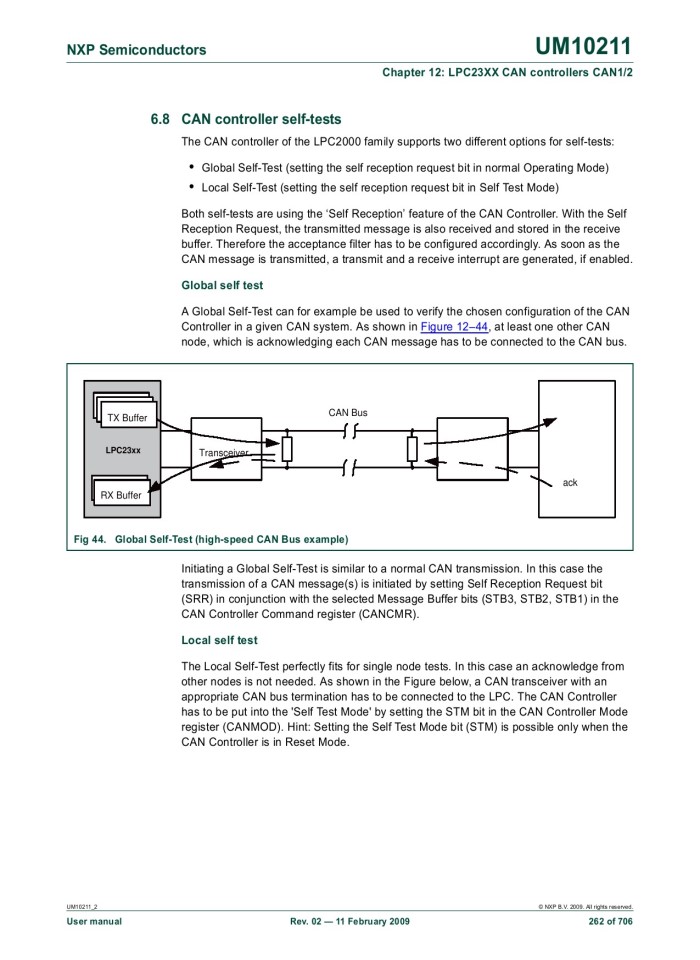 image for page UM10211 LPC23XX User manual
