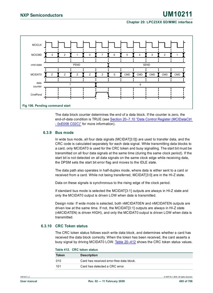 image for page UM10211 LPC23XX User manual