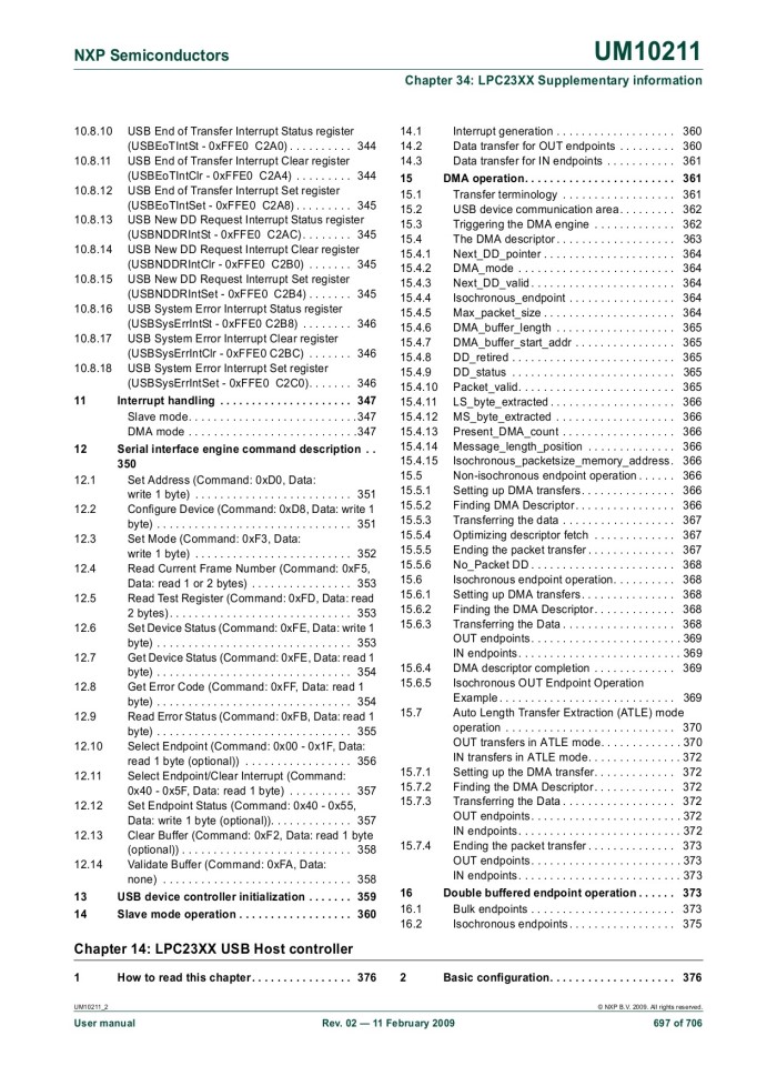 image for page UM10211 LPC23XX User manual
