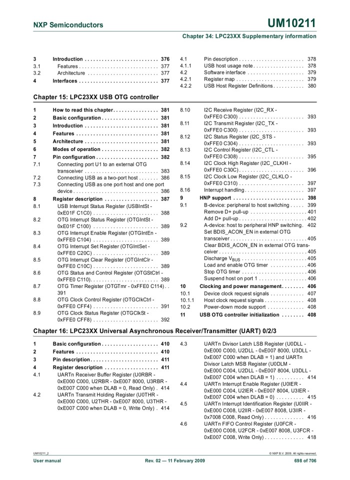 image for page UM10211 LPC23XX User manual