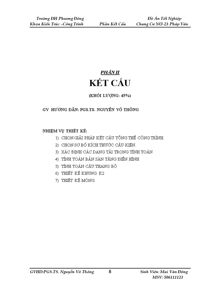 image for page Đồ Án Tốt Nghiệp Chung Cư NƠ-23 Pháp Vân