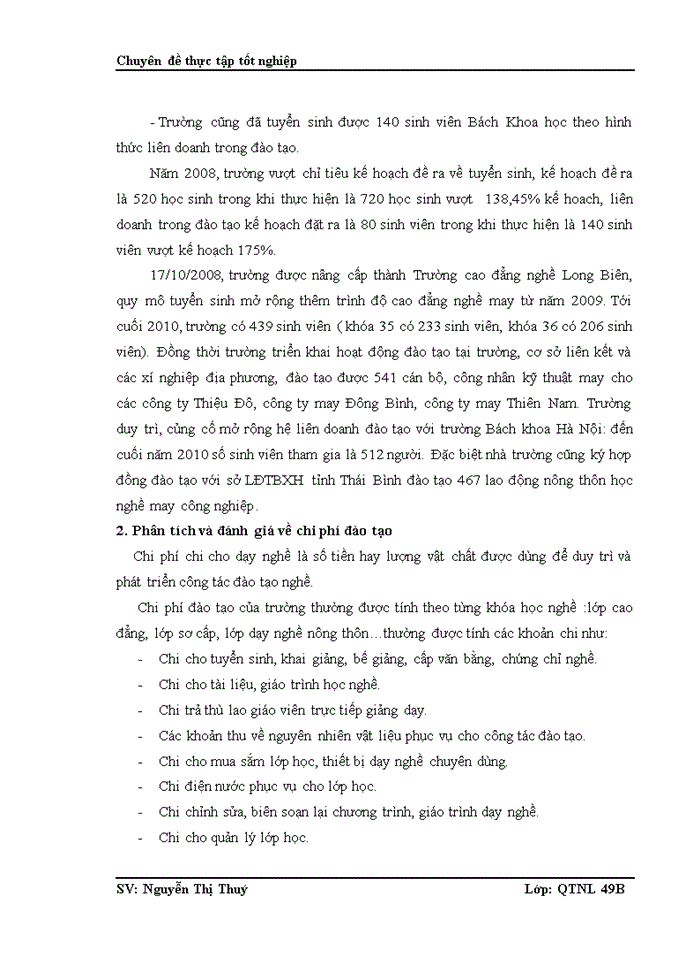image for page Hoàn thiện công tác đào tạo nghề may  tại Trường Cao Đẳng Nghề Long Biên