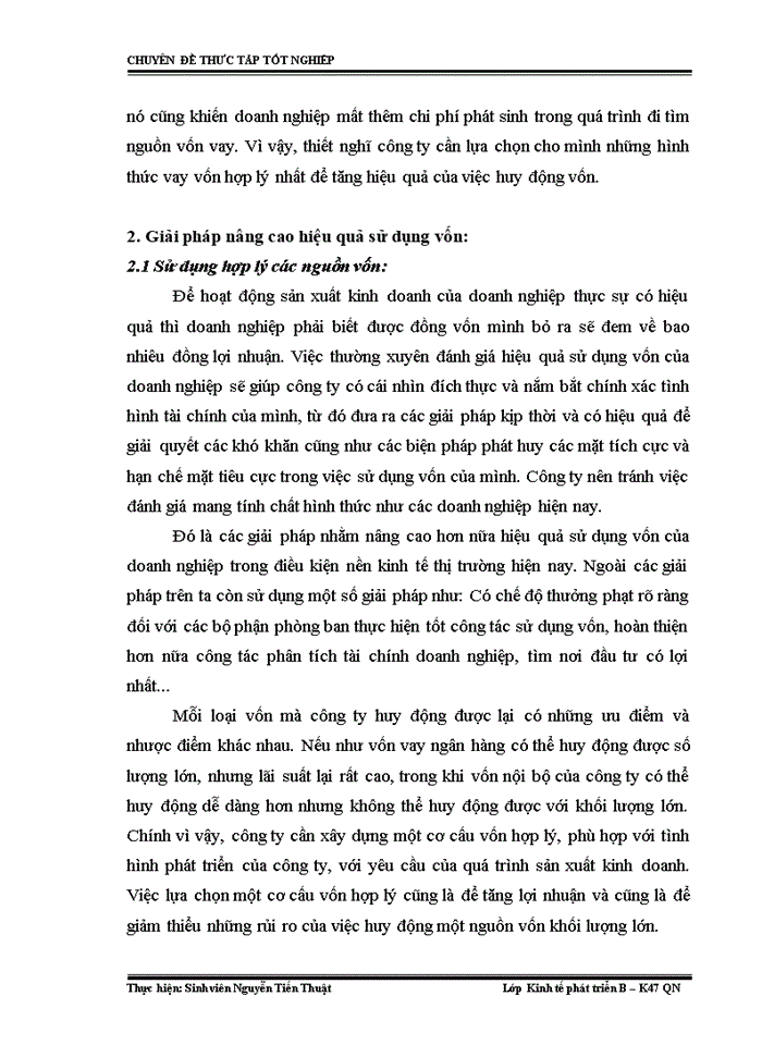 image for page Một số giải pháp nâng cao hiệu quả huy động và sử dụng vốn sản xuất kinh doanh của công ty Cổ phần kinh doanh phát triển nhà và đô thị Hà Nội