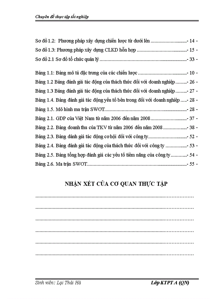 image for page Nghiên cứu các phương pháp xây dựng CLKD của các doanh nghiệp thương mại để lựa chọn ra mô hình phương pháp tối ưu nhất về xây dựng CLKD cho Công ty