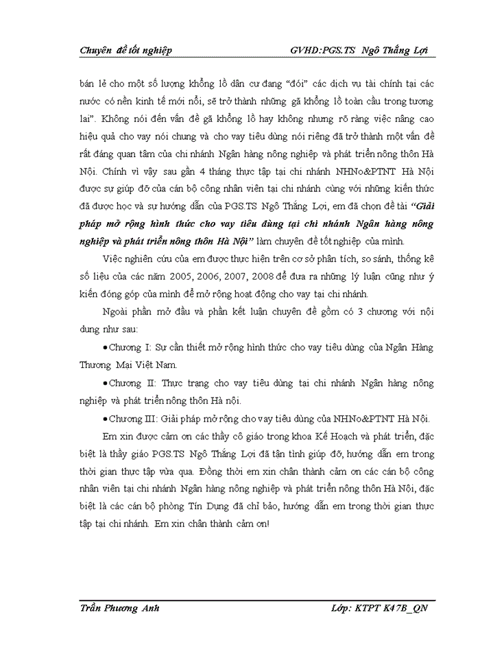 image for page GIải pháp mở rộng hình thức cho vay tiêu dùng tại chi nhánh ngân hàng nông nghiệp và phát triển nông thôn hà nội