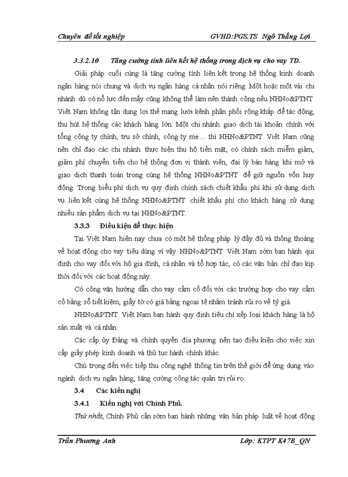 image for page GIải pháp mở rộng hình thức cho vay tiêu dùng tại chi nhánh ngân hàng nông nghiệp và phát triển nông thôn hà nội