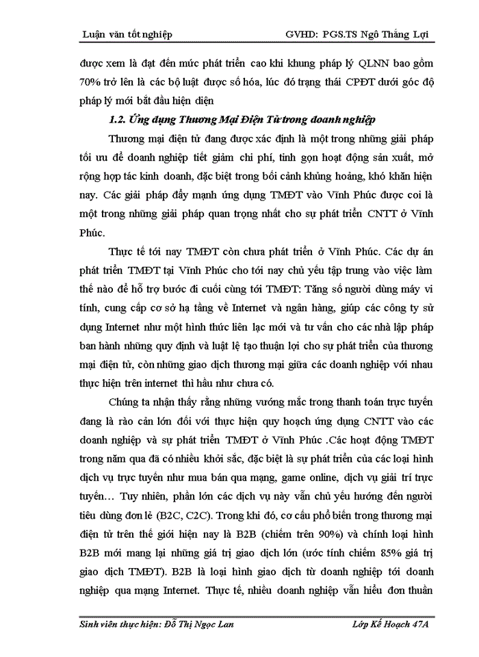 image for page Đánh giá thực trạng thực hiện mục tiêu Quy hoạch mạng lưới CNTT tỉnh Vĩnh Phúc (giai đoạn 2006 – 2008)