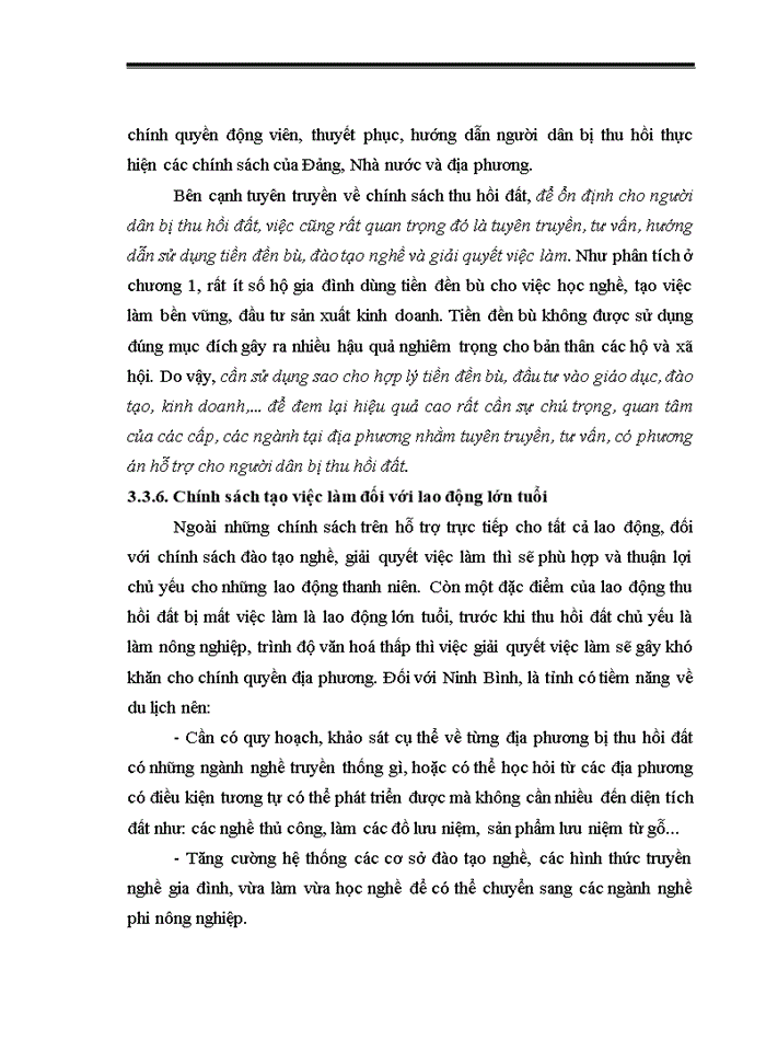 image for page Một số giải pháp giải quyết việc làm cho người lao động vùng thu hồi đất tỉnh Ninh Bình