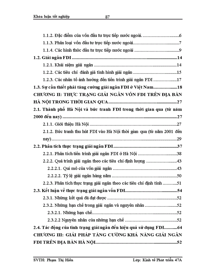image for page Phân tích, đánh giá thực trạng giải ngân nguồn vốn đầu tư trực tiếp FDI trên địa bàn Hà nội