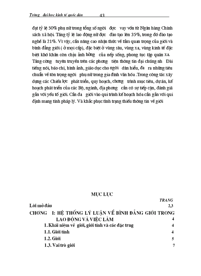 image for page Hệ thống lý  luận về bình đẳng giới trong lao động và việc làm