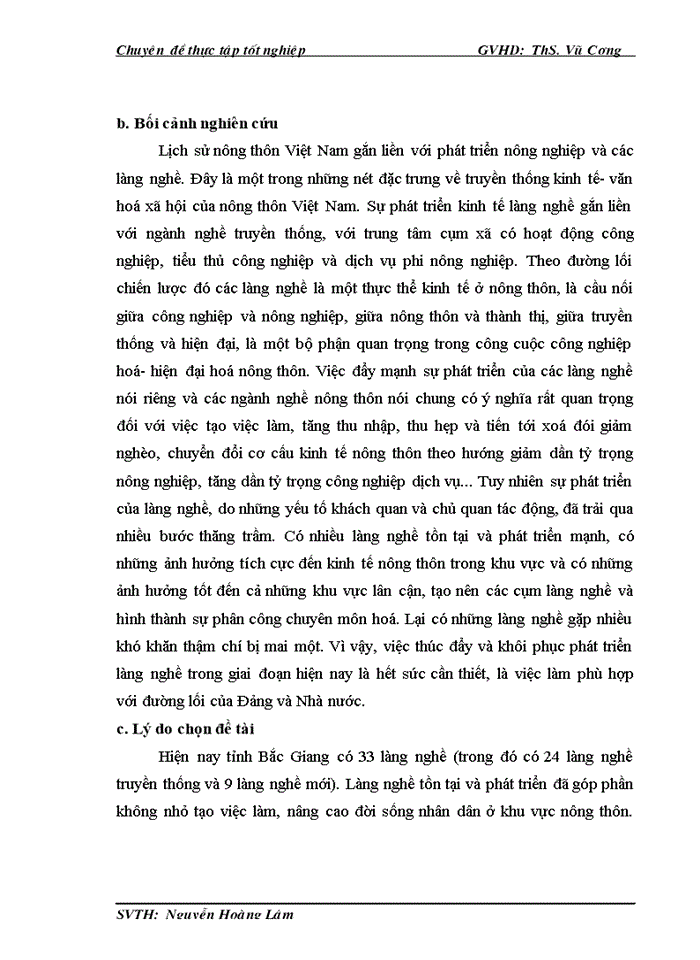 image for page Phát triển kinh tế làng nghề trên địa bàn tỉnh Bắc Giang đến năm 2020