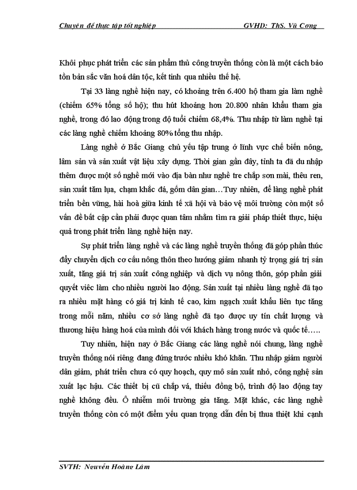 image for page Phát triển kinh tế làng nghề trên địa bàn tỉnh Bắc Giang đến năm 2020