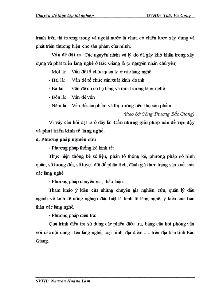 image for page Phát triển kinh tế làng nghề trên địa bàn tỉnh Bắc Giang đến năm 2020