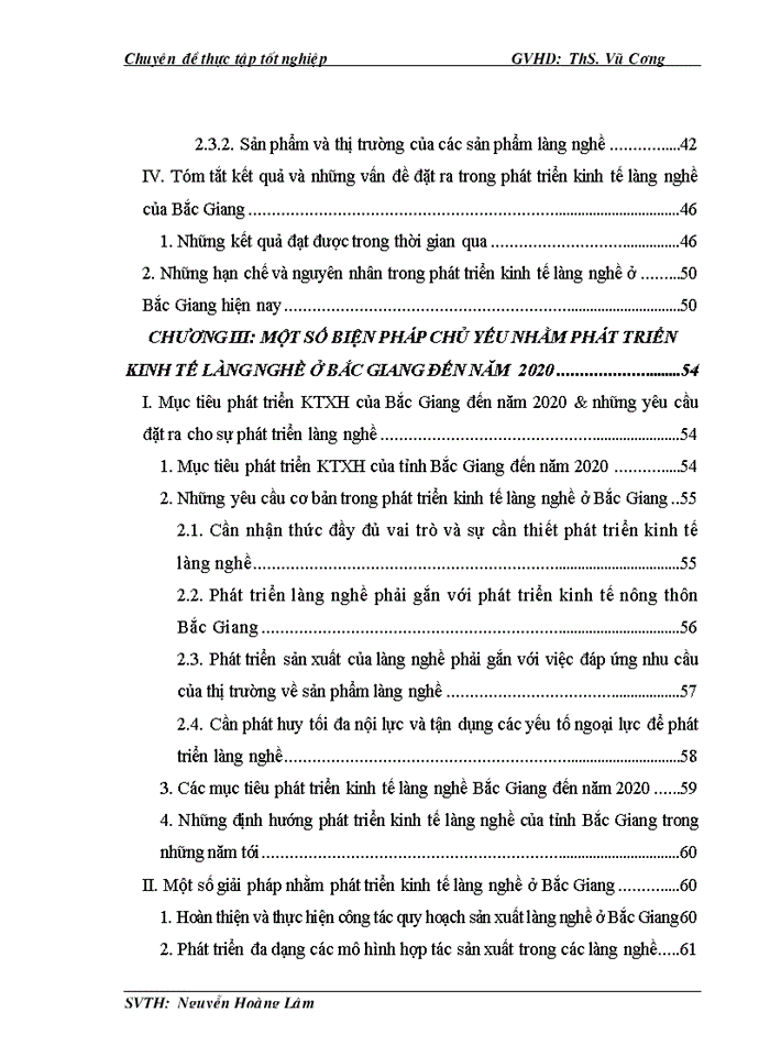 image for page Phát triển kinh tế làng nghề trên địa bàn tỉnh Bắc Giang đến năm 2020