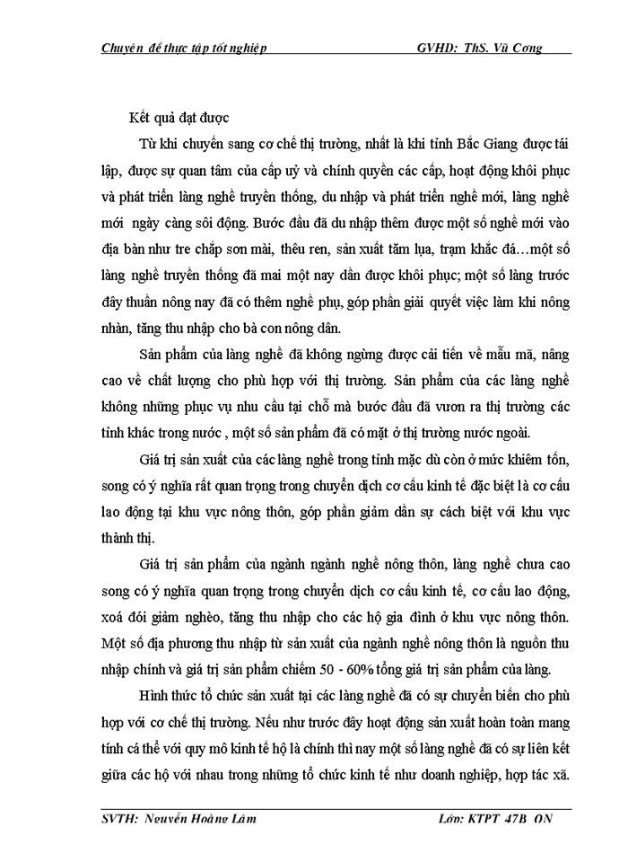 image for page Phát triển kinh tế làng nghề trên địa bàn tỉnh Bắc Giang đến năm 2020