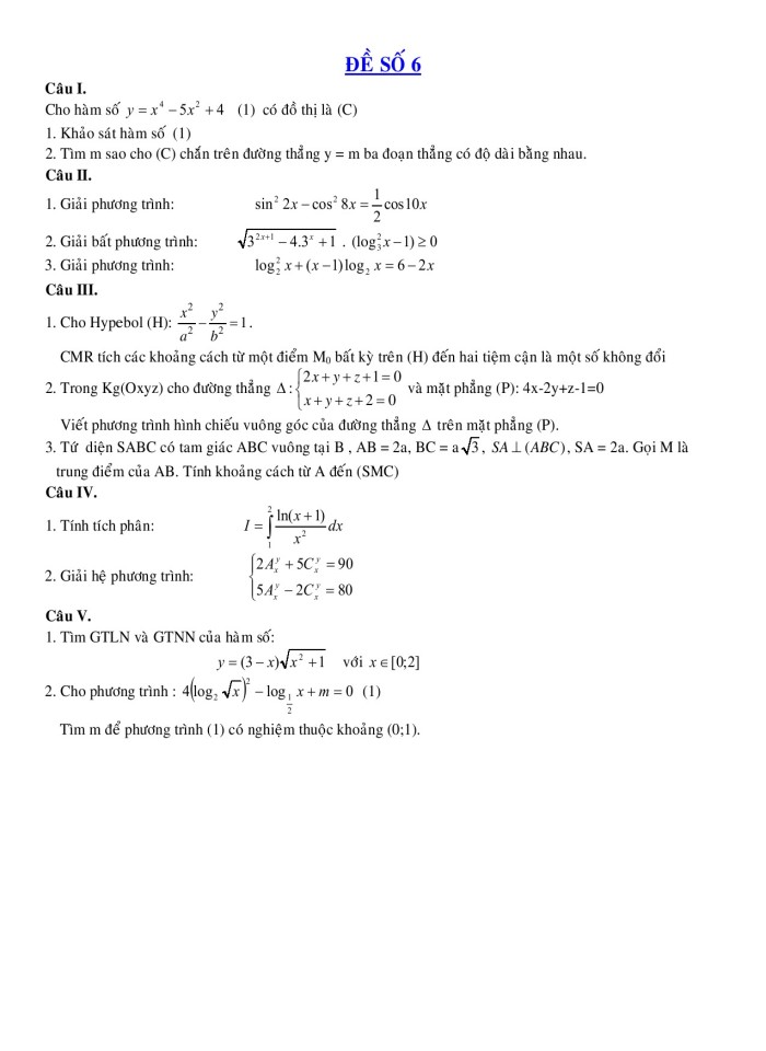image for page Dạng đề kiểm tra 15 phút hình học 10