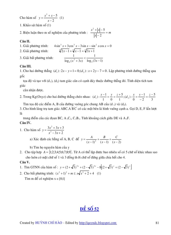 image for page Dạng đề kiểm tra 15 phút hình học 10