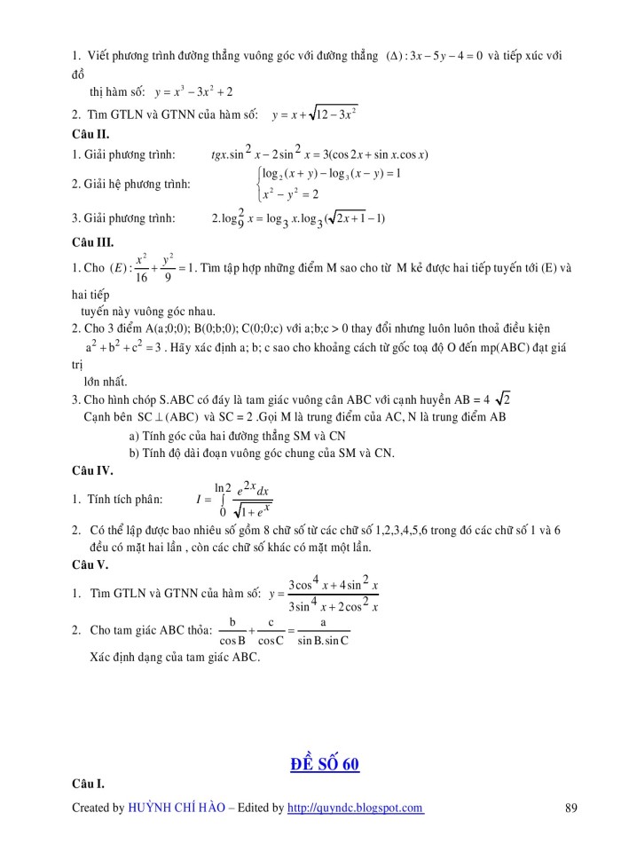 image for page Dạng đề kiểm tra 15 phút hình học 10