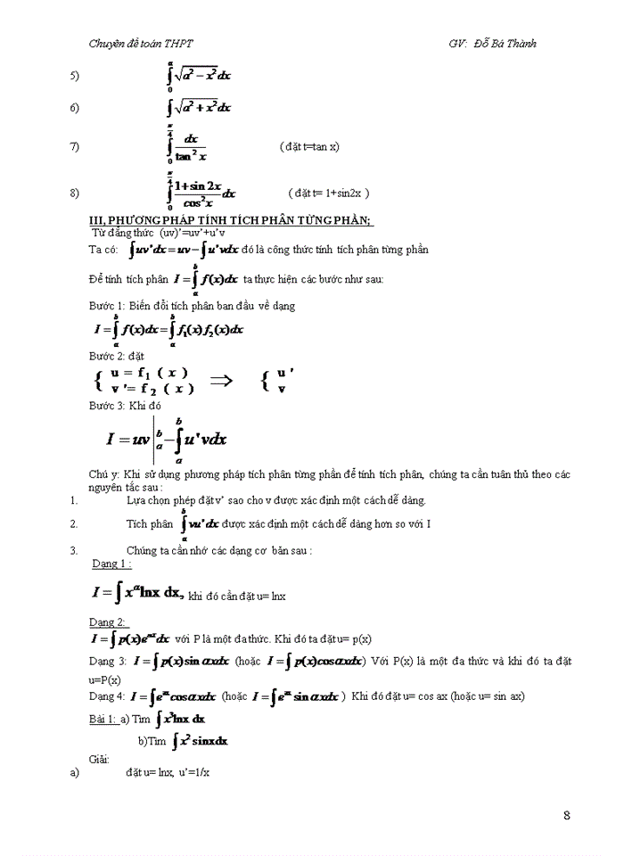 image for page Đề chuyên ôn tập đạo hàm và ứng dụng đạo hàm