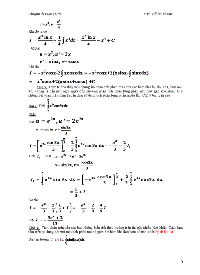 image for page Đề chuyên ôn tập đạo hàm và ứng dụng đạo hàm
