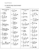 Các phương pháp tính tích phân