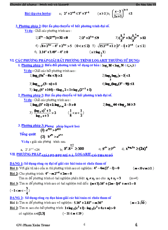 Đề trắc nghiêm phần số phức