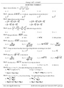 Dạng bài và cách giải của dạng toán tích phân