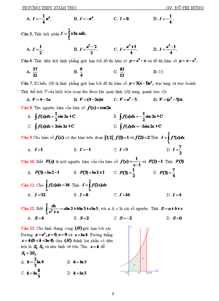 image for page Các chủ đề thi thpt quốc gia theo đề minh họa chương 1. khảo sát hàm số