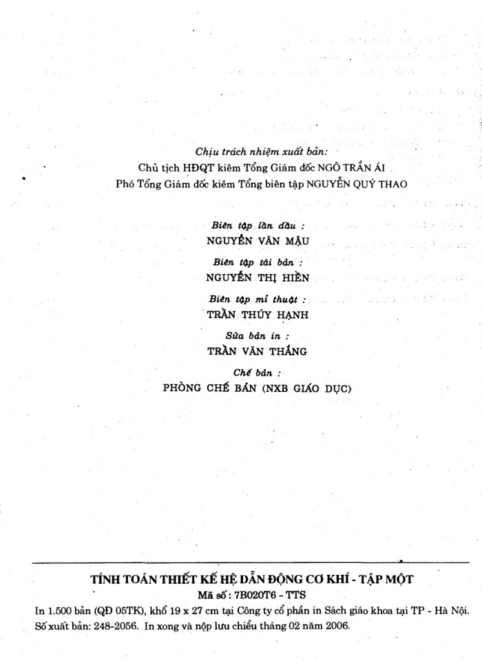 image for page Tính toán thiết kế hệ dẫn động cơ khi tập 1