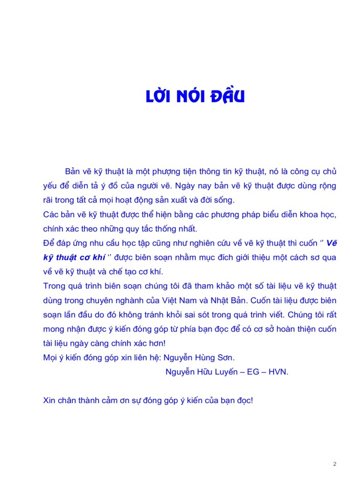 image for page Vẽ ky thuật cơ khí tập 2