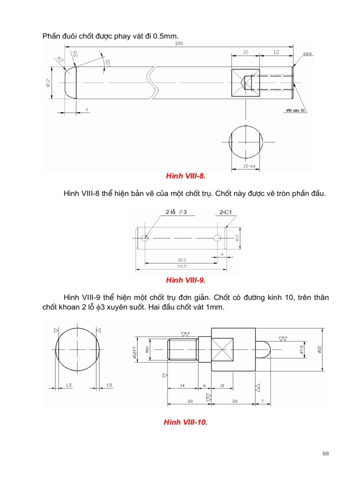 image for page Vẽ ky thuật cơ khí tập 2