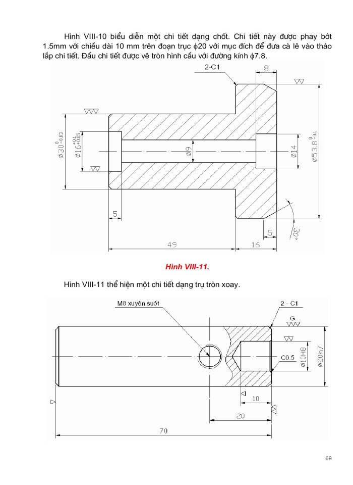 image for page Vẽ ky thuật cơ khí tập 2