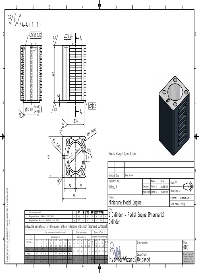 image for page 6 cylinder - radial engine (pneumatic)  cylinder