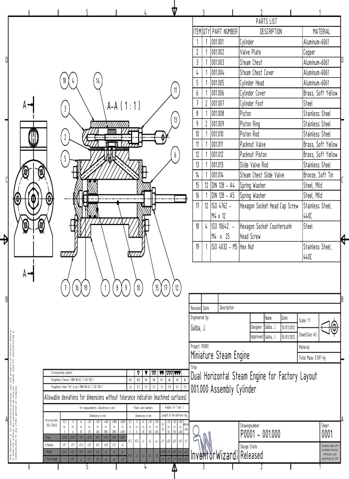 image for page Dual horizontal steam engine for factory layout 001.000 assembly cylinder