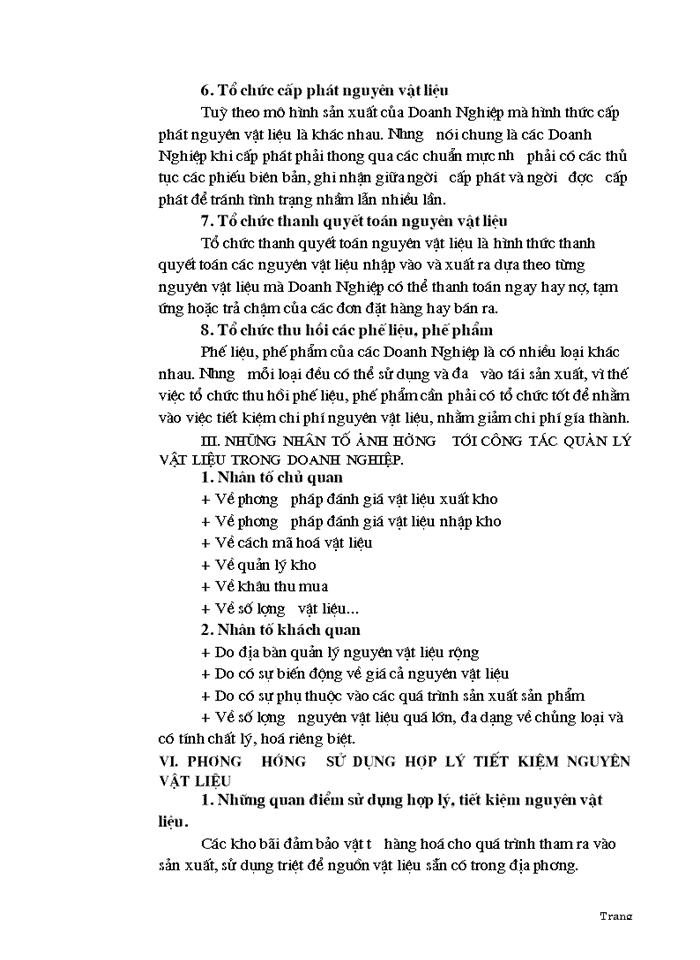 image for page Công tác quản lý Nguyên Vật Liệu