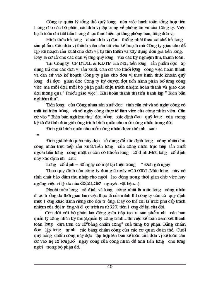 image for page Hoàn thiện công tác hạch toán kế toán tiền lương và các khoản trích theo lương tại Công ty Cổ phần Đầu Tư Xây Lắp và Kinh Doanh Thiết Bị Hà Nội