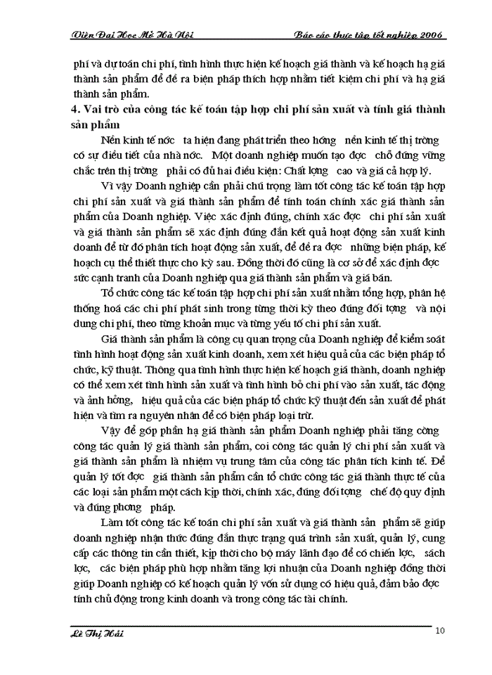 image for page Hoàn thiện công tác kế toán chi phí sản xuất và tính giá thành sản phẩm tại  công ty TNHH cơ kim khí SƠN HÀ