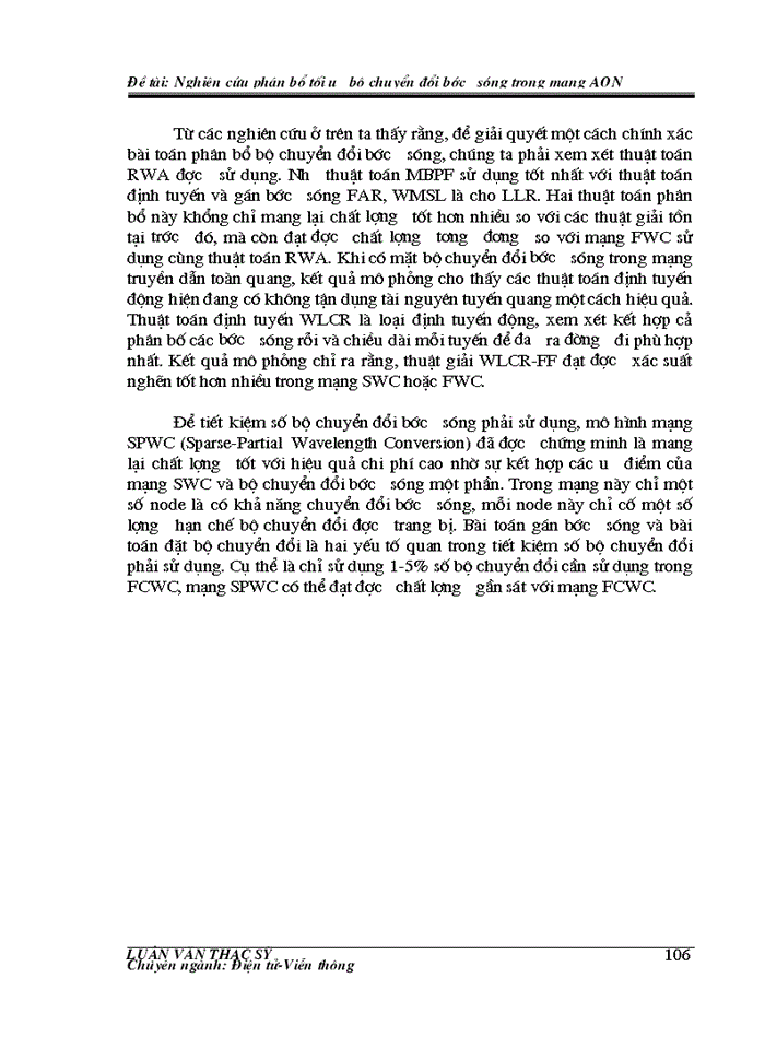 image for page Nghiên cứu phân bổ tối ưu bộ chuyển đổi bước sóng trong mạng AON