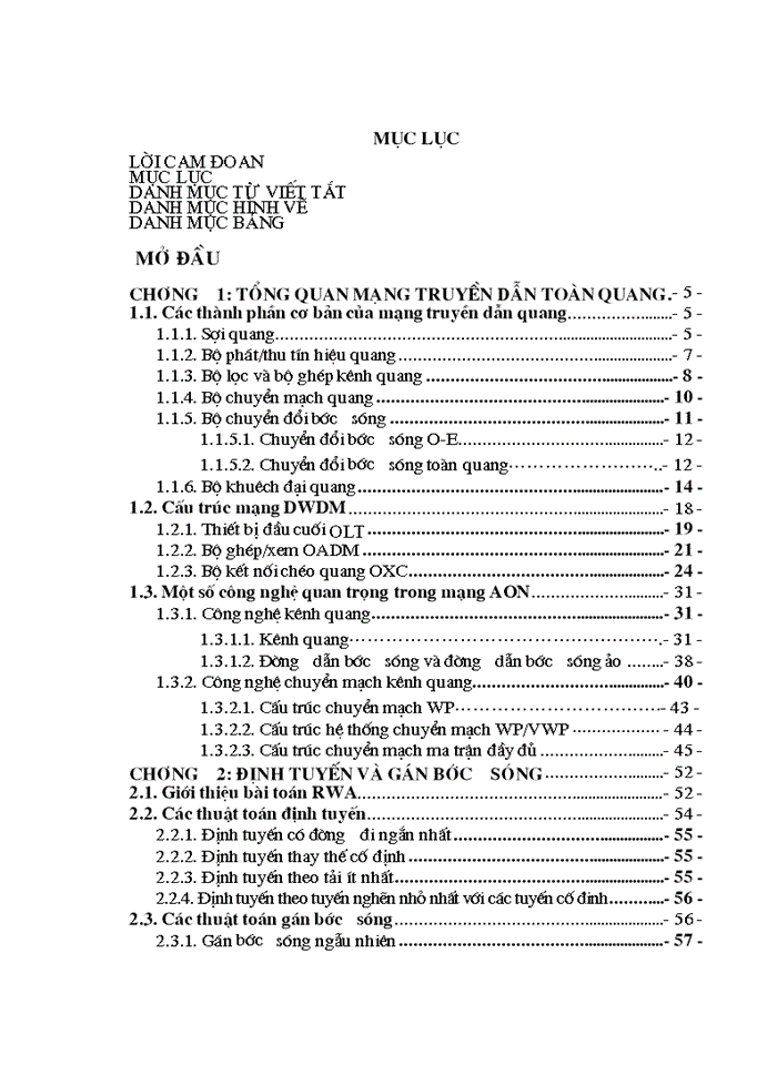 image for page Nghiên cứu phân bổ tối ưu bộ chuyển đổi bước sóng trong mạng AON