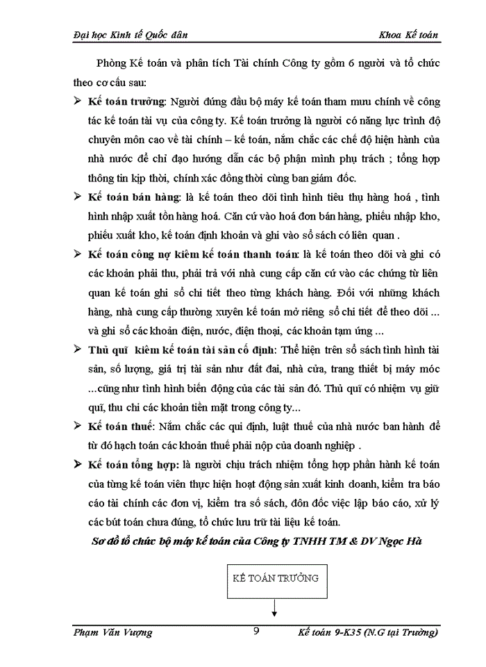 image for page Hoàn thiện kế toán tiêu thụ hàng hoá và xác định kết quả tiêu thụ tại công ty TNHH TM & DV Ngọc Hà