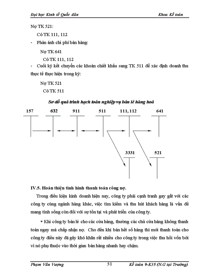 image for page Hoàn thiện kế toán tiêu thụ hàng hoá và xác định kết quả tiêu thụ tại công ty TNHH TM & DV Ngọc Hà